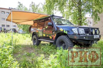 26 999 р. Маркиза автомобильная РИФ комбинированная (прямоугольная с веерной частью) 2,5х2,0 м (правая) РИФ rifavf072020602  с доставкой в г. Пермь. Увеличить фотографию 10