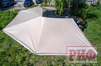 38 089 р. Маркиза автомобильная РИФ комбинированная (прямоугольная с веерной частью) 2.5х3.0 м (правая) РИФ rifavf073030602  с доставкой в г. Пермь. Увеличить фотографию 21