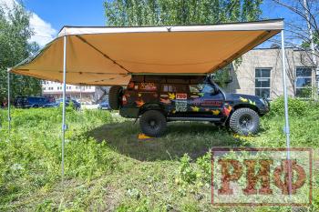 38 089 р. Маркиза автомобильная РИФ комбинированная (прямоугольная с веерной частью) 2.5х3.0 м (правая) РИФ rifavf073030602  с доставкой в г. Пермь. Увеличить фотографию 6