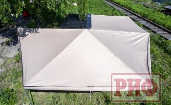 38 089 р. Маркиза автомобильная РИФ комбинированная (прямоугольная с веерной частью) 2.5х3.0 м (правая) РИФ rifavf073030602  с доставкой в г. Пермь. Увеличить фотографию 1
