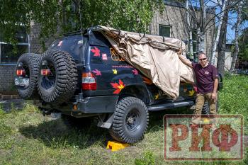 38 089 р. Маркиза автомобильная РИФ комбинированная (прямоугольная с веерной частью) 2.5х3.0 м (правая) РИФ rifavf073030602  с доставкой в г. Пермь. Увеличить фотографию 15