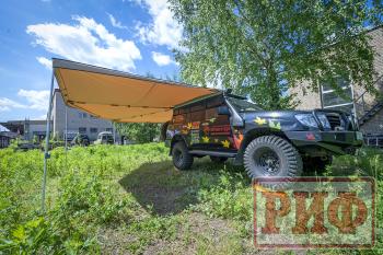 38 089 р. Маркиза автомобильная РИФ комбинированная (прямоугольная с веерной частью) 2.5х3.0 м (правая) РИФ rifavf073030602  с доставкой в г. Пермь. Увеличить фотографию 12