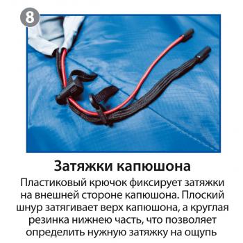 3 999 р. Мешок спальный BTrace Broad (Правый,СерыйСиний), (ТК: 0C) BTrace s0568  с доставкой в г. Пермь. Увеличить фотографию 12