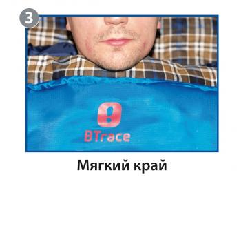 3 999 р. Мешок спальный BTrace Broad (Правый,СерыйСиний), (ТК: 0C) BTrace s0568  с доставкой в г. Пермь. Увеличить фотографию 7