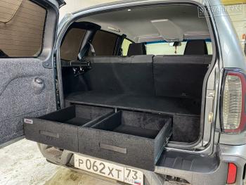 9 699 р. Органайзер в багажник "Классик" для Chevrolet Niva РФ шнкл  с доставкой в г. Пермь. Увеличить фотографию 3