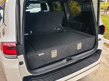34 999 р. Органайзер в багажник "Премиум" для Toyota Land Cruiser 300 (5-ти местн. комплектации) РФ тлк300прем5  с доставкой в г. Пермь. Увеличить фотографию 5