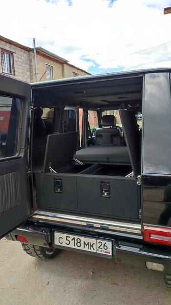 22 999 р. Органайзер в багажник для Mercedes-Benz G-Class (2 выдвижных ящика) Автопол 063-002  с доставкой в г. Пермь. Увеличить фотографию 3
