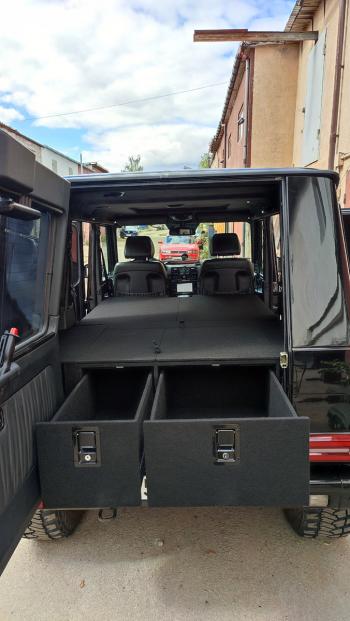 22 999 р. Органайзер в багажник для Mercedes-Benz G-Class (2 выдвижных ящика) Автопол 063-002  с доставкой в г. Пермь. Увеличить фотографию 5