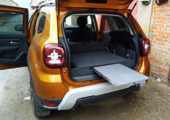 24 999 р. Органайзер в багажник для Renault Duster со столиком РФ 969-005  с доставкой в г. Пермь. Увеличить фотографию 2