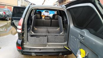 24 999 р. Органайзер в багажник для Toyota Land Cruiser Prado 120 (2 выдв.ящика+спальник) РФ 120-003  с доставкой в г. Пермь. Увеличить фотографию 12