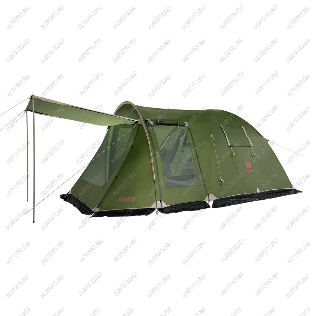 24 389 р. Палатка BTrace Osprey 4 (Зеленый) BTrace t0287  с доставкой в г. Пермь