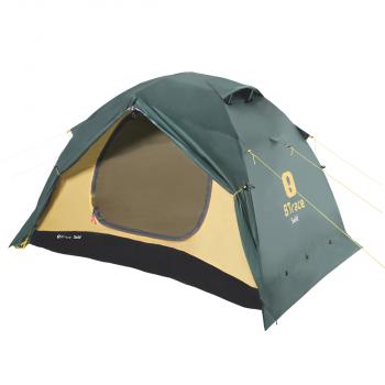 7 249 р. Палатка BTrace Solid 2+ ALU (Зеленый) BTrace t0494  с доставкой в г. Пермь. Увеличить фотографию 1