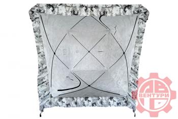 12 649 р. Палатка зимняя Улов КУБ утепленная., пиксель-зима 200*200*210см. PREMIER 2001  с доставкой в г. Пермь. Увеличить фотографию 5