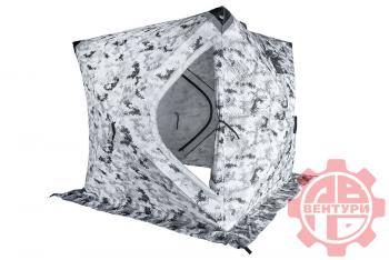 12 649 р. Палатка зимняя Улов КУБ утепленная., пиксель-зима 200*200*210см. PREMIER 2001  с доставкой в г. Пермь. Увеличить фотографию 1