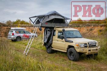 108 999 р. Палатка на крышу автомобиля РИФ Soft RT01-140, тент серый, 400 гр., 140х240х115 см, РИФ rifrt0114080001  с доставкой в г. Пермь. Увеличить фотографию 36