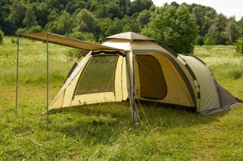 51 999 р. Палатка-автомат кемпинговая Maverick Family Comfort (бежевый  коричневый) Maverick Tent m-cb-096  с доставкой в г. Пермь. Увеличить фотографию 21