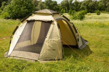 51 999 р. Палатка-автомат кемпинговая Maverick Family Comfort (бежевый  коричневый) Maverick Tent m-cb-096  с доставкой в г. Пермь. Увеличить фотографию 19