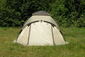 28 749 р. Палатка-автомат туристическая Maverick Comfort Solar Control (светло-коричневый  зеленый) Maverick Tent m-lws-064  с доставкой в г. Пермь. Увеличить фотографию 3