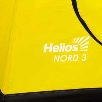 8 999 р. Палатка-зонт зимняя HELIOS NORD-3 Extreme (желтыйчерный) HELIOS nord-3  с доставкой в г. Пермь. Увеличить фотографию 5