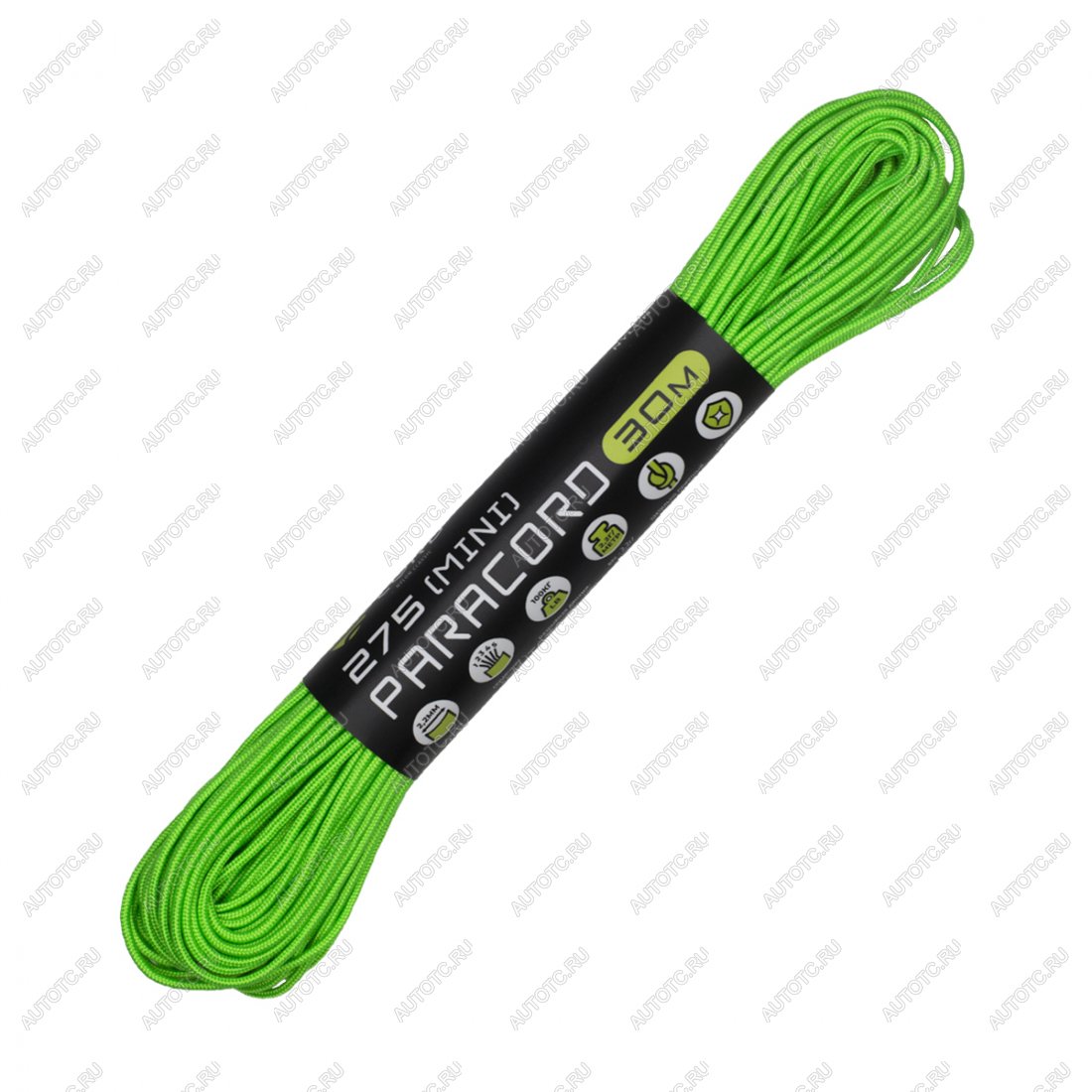 889 р. Паракорд 275 (мини) CORD nylon 30м (green) CORD 275.n30.gr  с доставкой в г. Пермь