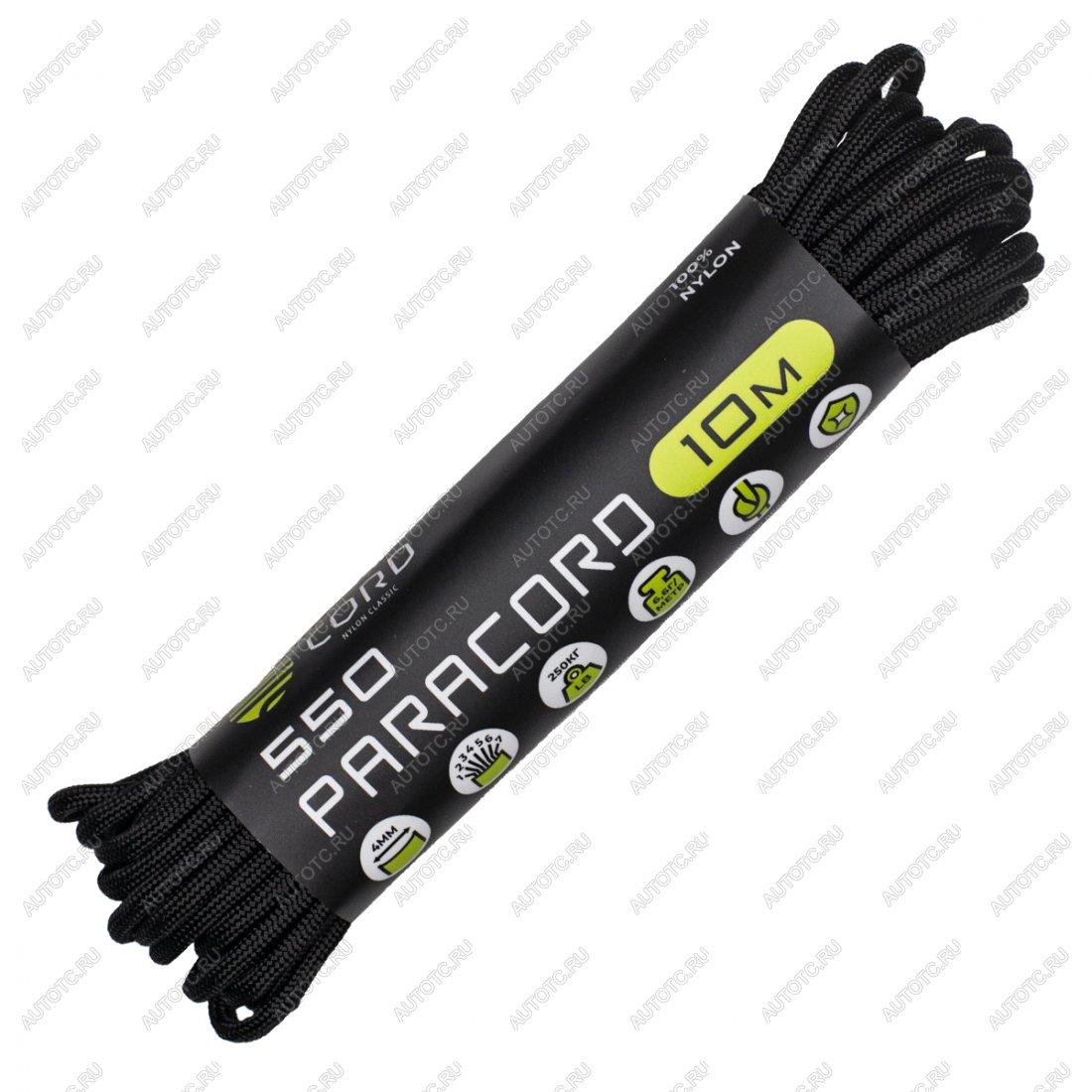 260 р. Паракорд 550 CORD nylon 10м (black) CORD 550.n10.b  с доставкой в г. Пермь