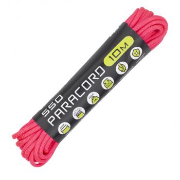 239 р. Паракорд 550 CORD nylon 10м (neon pink) CORD 550.n10.n.pn  с доставкой в г. Пермь. Увеличить фотографию 1