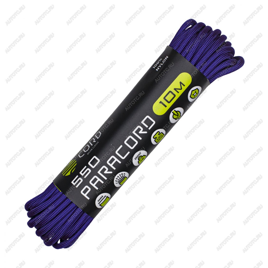 259 р. Паракорд 550 CORD nylon 10м (purple) CORD 550.n10.pp  с доставкой в г. Пермь