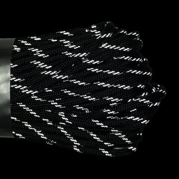 379 р. Паракорд 550 CORD nylon 10м световозвращающий (black) CORD 550.n10.lm.b  с доставкой в г. Пермь. Увеличить фотографию 4