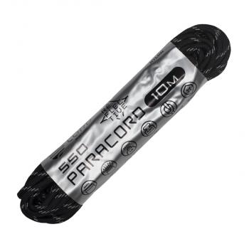 379 р. Паракорд 550 CORD nylon 10м световозвращающий (black) CORD 550.n10.lm.b  с доставкой в г. Пермь. Увеличить фотографию 1