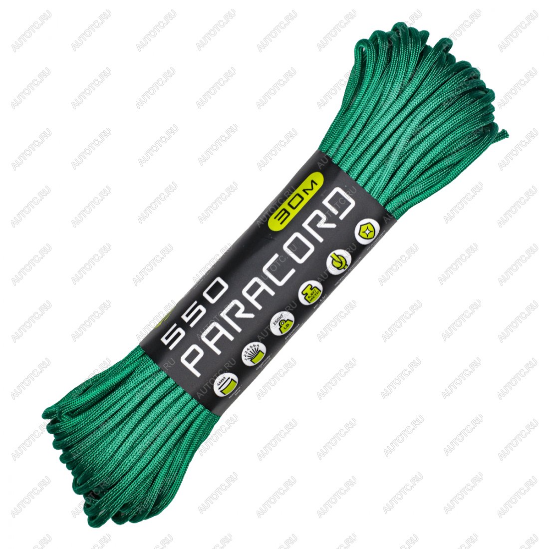 609 р. Паракорд 550 CORD nylon 30м (emerald green) CORD 550.n30.em.gr  с доставкой в г. Пермь