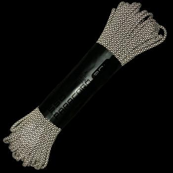 1 219 р. Паракорд 550 CORD nylon 30м SuperReflective (black snake) CORD 550.n30.lm.b.snk  с доставкой в г. Пермь. Увеличить фотографию 2