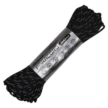 979 р. Паракорд 550 CORD nylon 30м световозвращающий (black) CORD 550.n30.lm.b  с доставкой в г. Пермь. Увеличить фотографию 1