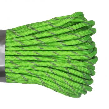 829 р. Паракорд 550 CORD nylon 30м световозвращающий (neon green) CORD 550.n30.lm.n.gr  с доставкой в г. Пермь. Увеличить фотографию 3