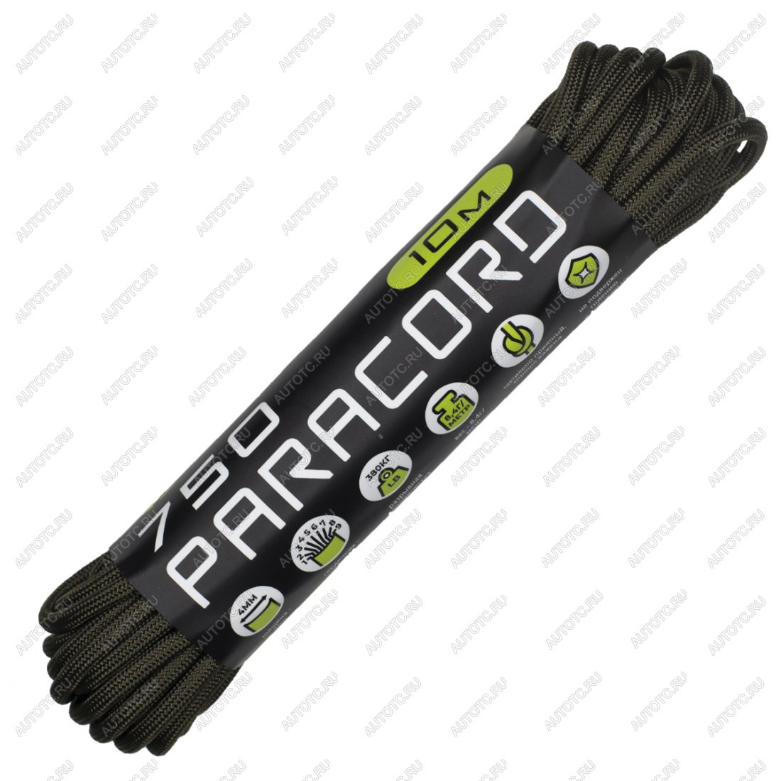 260 р. Паракорд 750 CORD nylon 10м (army green) CORD 750.n10.a.gr  с доставкой в г. Пермь