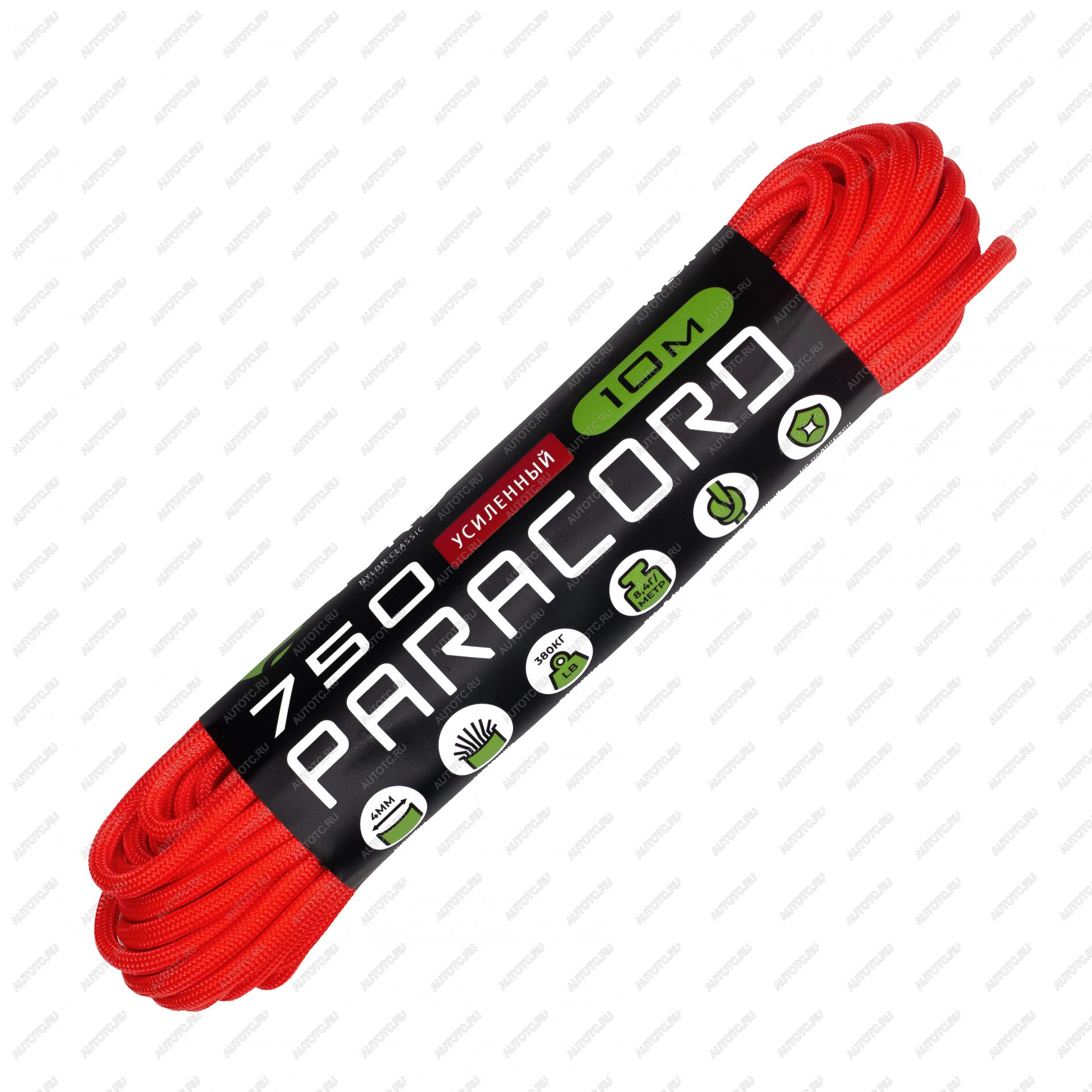 260 р. Паракорд 750 CORD nylon 10м (neon orange) CORD 750.n10.n.or  с доставкой в г. Пермь