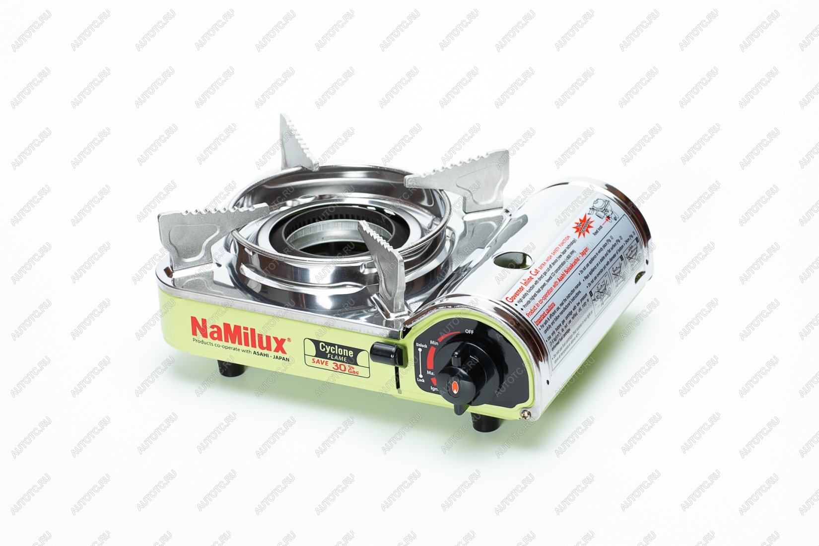 3 589 р. Плита газовая NaMilux 174PSS (циклон) мини NaMilux na3761ps-(174ps)---8  с доставкой в г. Пермь