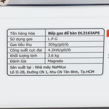 7 299 р. Плита газовая NaMilux DL4136APS 2 конфорки (под бытовой баллон) NaMilux dl4136aps-(dl2163aps)  с доставкой в г. Пермь. Увеличить фотографию 4