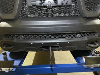 57 399 р. Площадка РИФ под лебёдку в штатный бампер Dodge Ram 1500 Rebel 2019+ (бензин) РИФ rifdrr-30000  с доставкой в г. Пермь. Увеличить фотографию 17