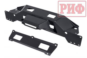 57 399 р. Площадка РИФ под лебёдку в штатный бампер Dodge Ram 1500 Rebel 2019+ (бензин) РИФ rifdrr-30000  с доставкой в г. Пермь. Увеличить фотографию 2