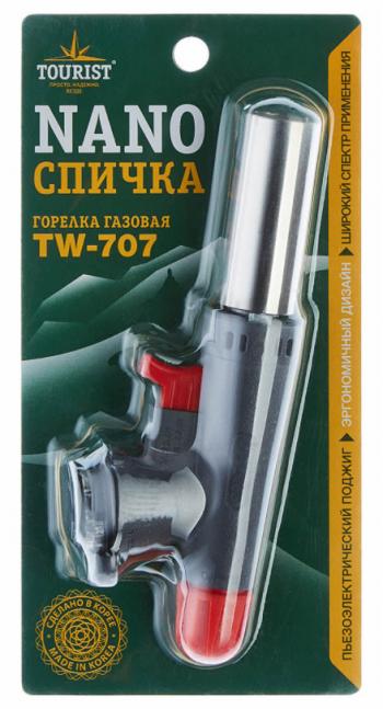 899 р. Резак газовый TOURIST NANO, с пьезоподжигом TOURIST tw-707  с доставкой в г. Пермь. Увеличить фотографию 3