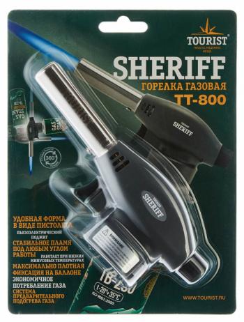 909 р. Резак газовый TOURIST SHERIFF, с пьезоподжигом TOURIST tt-800  с доставкой в г. Пермь. Увеличить фотографию 2