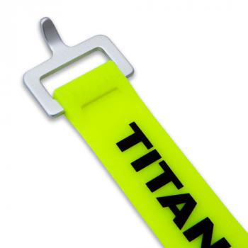 2 259 р. Ремень крепёжный TitanStraps Industrial желтый L = 51 см (Dmax = 14,15 см, Dmin = 5,5 см) TitanStraps tsi-0120-fy  с доставкой в г. Пермь. Увеличить фотографию 2