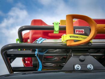 2 259 р. Ремень крепёжный TitanStraps Industrial желтый L = 51 см (Dmax = 14,15 см, Dmin = 5,5 см) TitanStraps tsi-0120-fy  с доставкой в г. Пермь. Увеличить фотографию 8