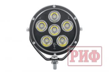 6 379 р. Светодиодная фара водительского света РИФ 127 мм 60W РИФ b0103f  с доставкой в г. Пермь. Увеличить фотографию 4