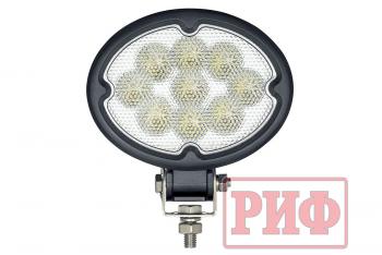 3 549 р. Светодиодная фара водительского света РИФ 147х152х72 мм 27W LED РИФ sm-630f  с доставкой в г. Пермь. Увеличить фотографию 2