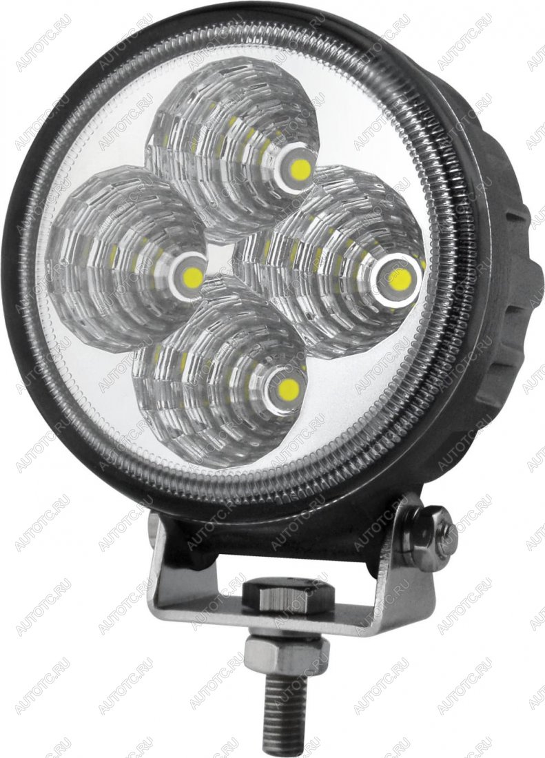 1 319 р. Светодиодная фара водительского света РИФ 83 мм 12W LED (для передних бамперов РИФ) РИФ sm-810f  с доставкой в г. Пермь