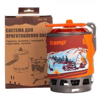 7 799 р. Система для приготовления пищи 1л. (Оранжевый) TRAMP trg-115-orange  с доставкой в г. Пермь. Увеличить фотографию 4