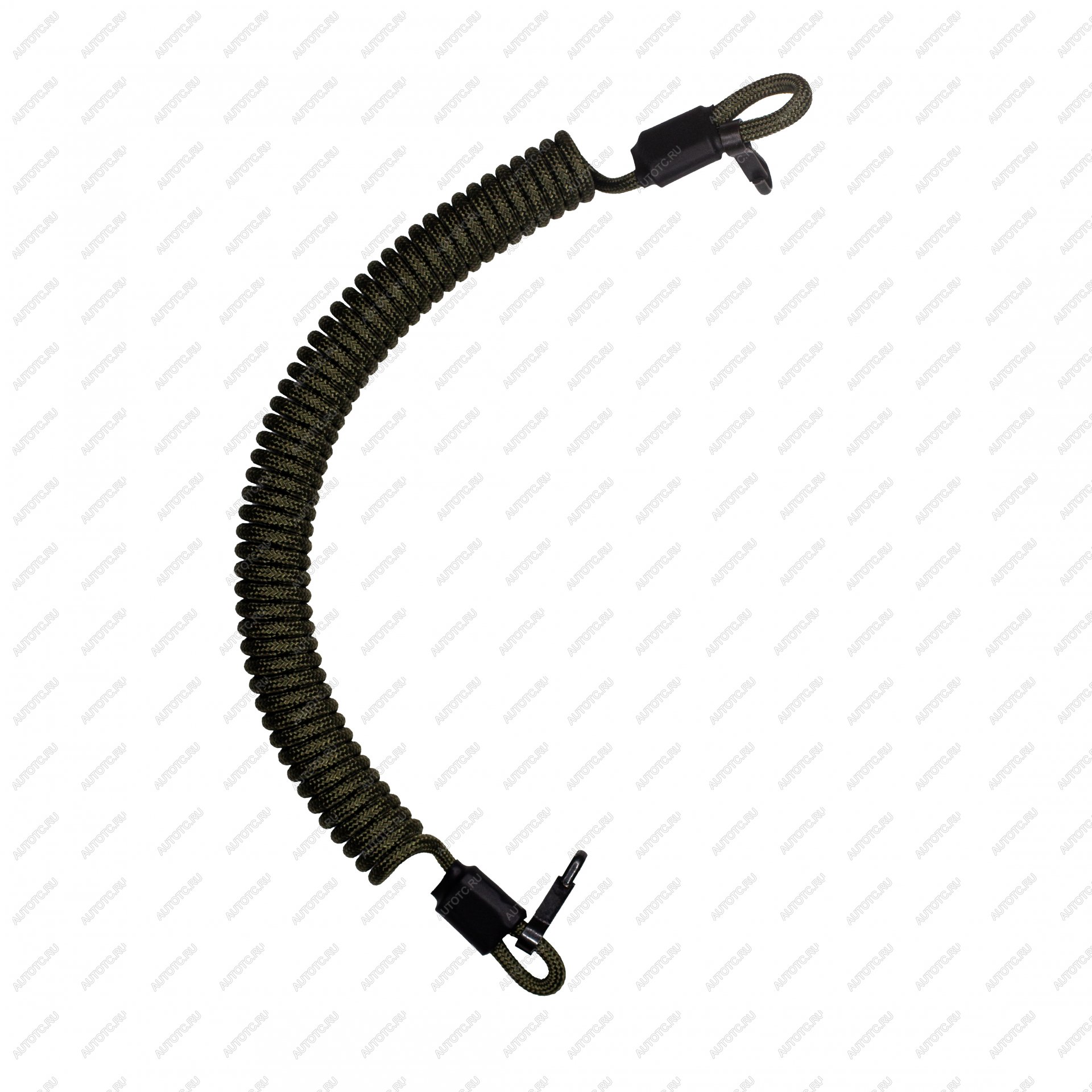 399 р. Страховочный тренчик CORD из паракорда с 2 карабинами (army green) CORD tr.kk.a.gr  с доставкой в г. Пермь