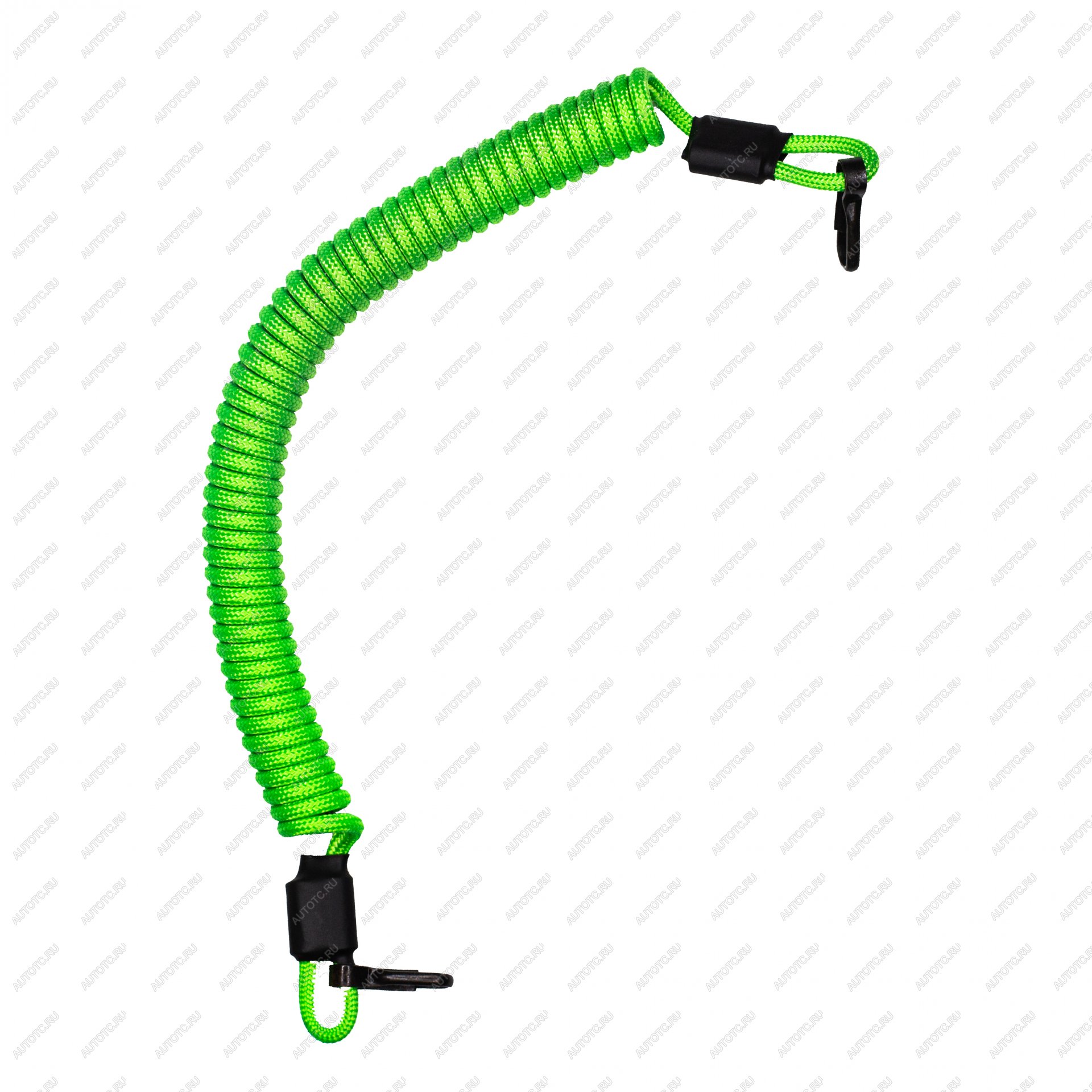 399 р. Страховочный тренчик CORD из паракорда с 2 карабинами (neon green) CORD tr.kk.n.gr  с доставкой в г. Пермь