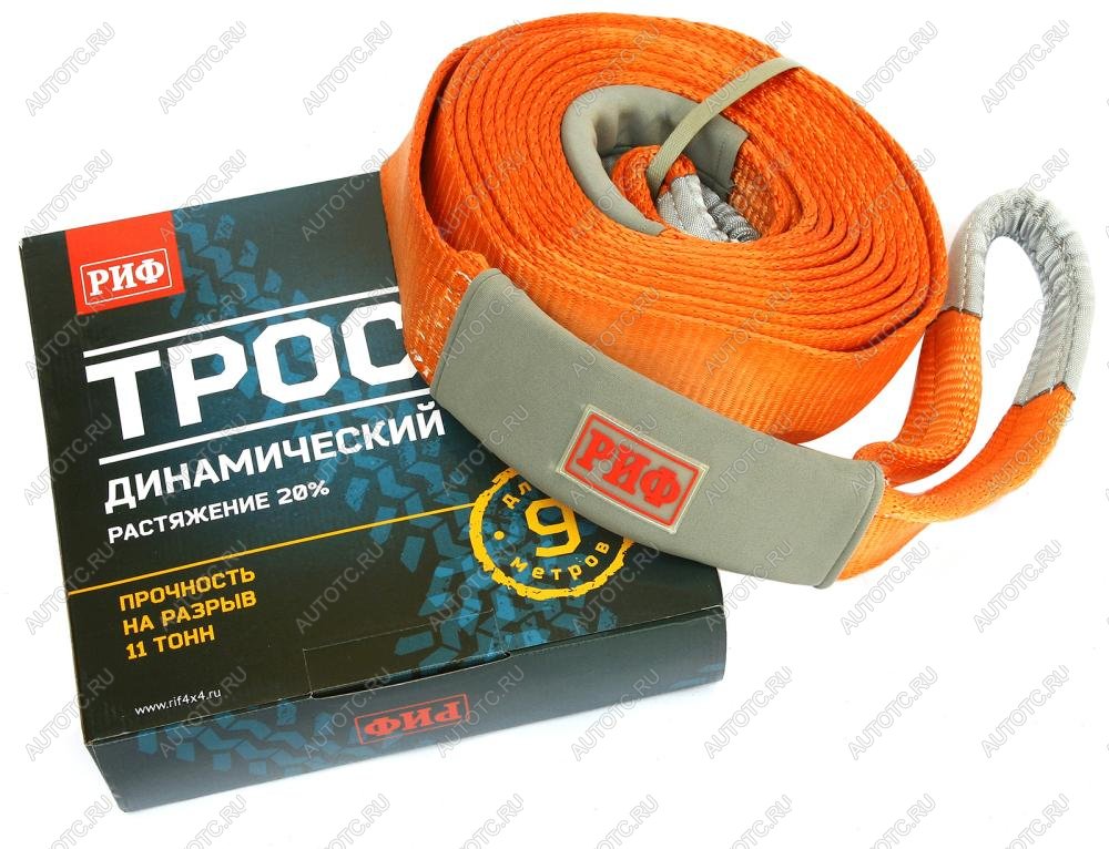 7 439 р. Стропа динамическая рывковая РИФ 11 т9 м (75 мм) РИФ strd11-9  с доставкой в г. Пермь